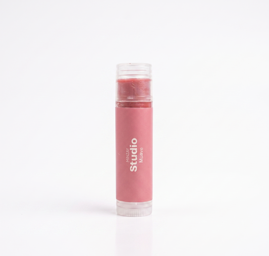 MINZAY twist-up cream blush stick in Mauve